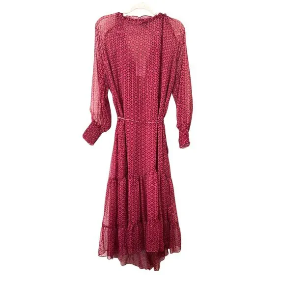 MISA LOS ANGELES Louisa Chiffon Maxi Dress NWT XS Women